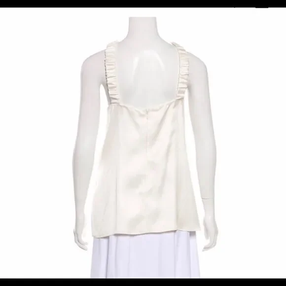 Victoria Beckham Silk V-Neck Tunic - Picture 3 of 3